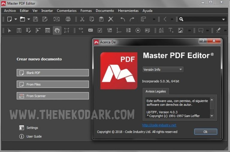 Master PDF Editor 5.9.98 Full Multilenguaje (Español) [Mega]