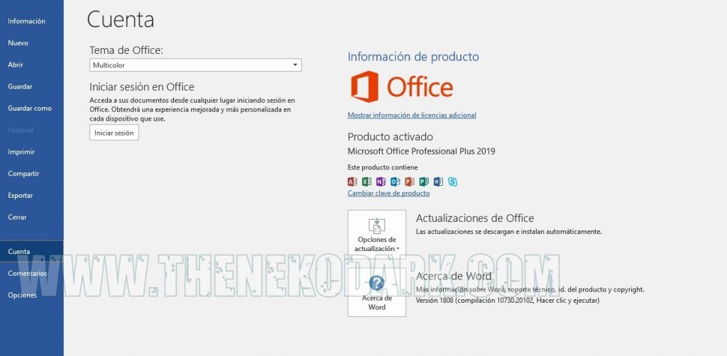 descargar office 2019 crack full