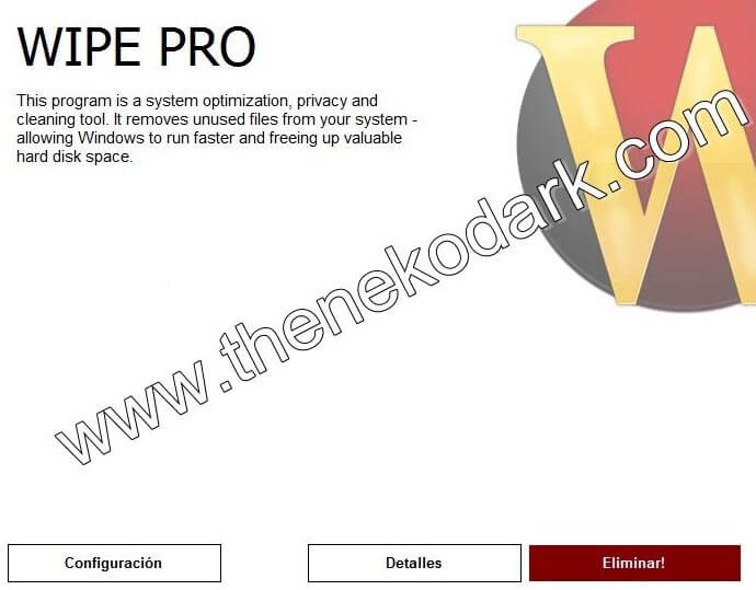 Wipe Professional 2023.09 instal the new for mac