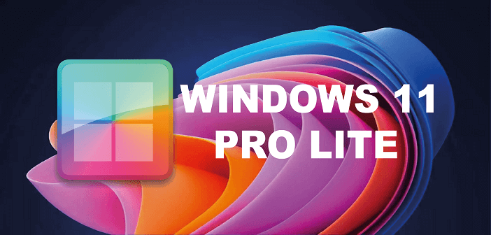 Windows 11 PRO Lite Full